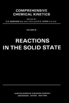 Hardcover Reactions in the Solid State: Volume 22 Book