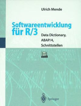 Paperback Softwareentwicklung Für R/3: Data Dictionary, Abap/4, Schnittstellen [German] Book