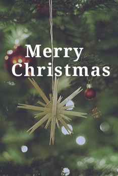 Merry Christmas: Religious Wish List, Christian Happy Calendar , Gift For Christmas , Monthly Schedule, (110 Pages, Lined , 6 x 9)