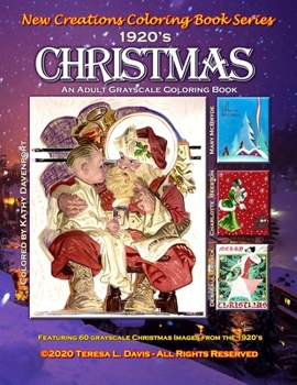 Paperback New Creations Coloring Book Series: 1920s Christmas Book