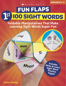 Paperback Fun Flaps: 1st 100 Sight Words Book