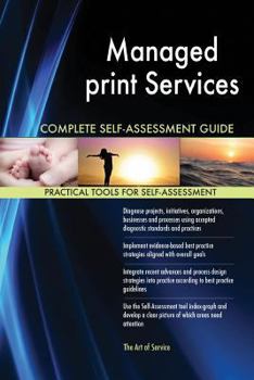 Paperback Managed print Services Complete Self-Assessment Guide Book