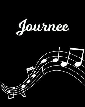 Journee: Sheet Music Note Manuscript Notebook Paper | Personalized Custom First Name Initial J | Musician Composer Instrument Composition Book | 12 ... Guide | Create Compose & Write Creative Songs