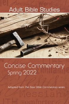 Paperback Adult Bible Study Commentary Spring 2022 Book