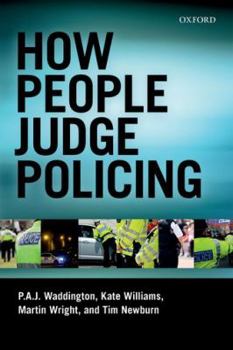 Paperback How People Judge Policing Book