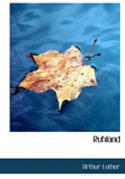 Paperback Ruhland [Large Print] Book