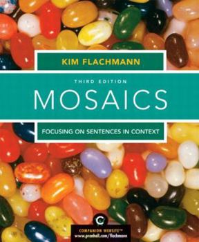 Paperback Mosaics: Focusing on Sentences in Context Book