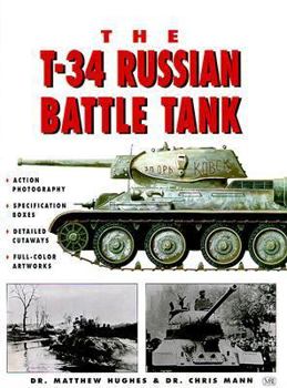 Hardcover T-34 Russian Battle Tank Book