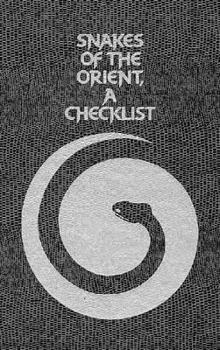 Hardcover Snakes of the Orient: A Checklist Book