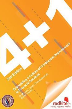 Paperback 4 + 1: Embedding a Culture of Continuous Improvement in Financial Services Book