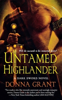 Paperback Untamed Highlander: A Dark Sword Novel Book