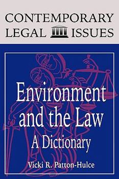 Hardcover Environment and the Law Book
