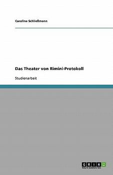 Paperback Das Theater von Rimini-Protokoll [German] Book