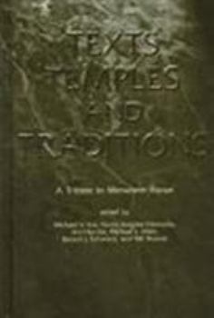 Texts, Temples and Tradition: A Tribute to Menahem Haran