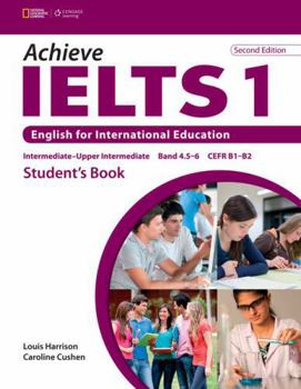 Paperback Achieve IELTS 1: English for International Education [With CDROM] Book