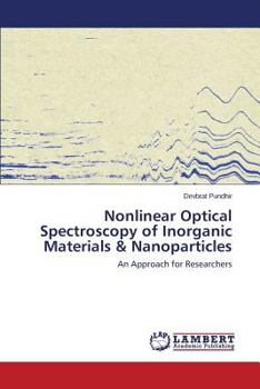 Paperback Nonlinear Optical Spectroscopy of Inorganic Materials & Nanoparticles Book