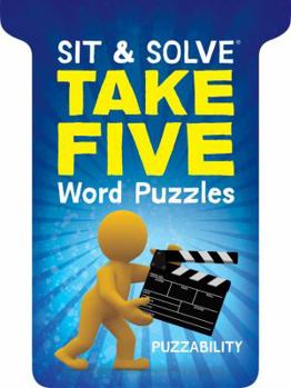 Paperback Take Five Word Puzzles Book