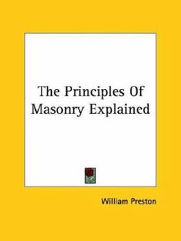 Paperback The Principles Of Masonry Explained Book