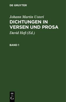 Hardcover Dichtungen in Versen und Prosa [German] Book