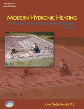 Hardcover Modern Hydronic Heating for Residential and Light Commercial Buildings [With CDROM] Book