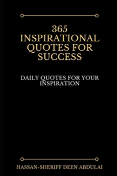 Paperback 365 Inspirational Quotes for Success: Daily Quotes for Your Inspiration Book