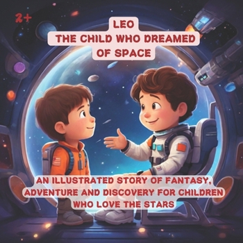 Paperback Leo - The child who dreamed of space: An illustrated story of fantasy, adventure and discovery for children who love the stars Book