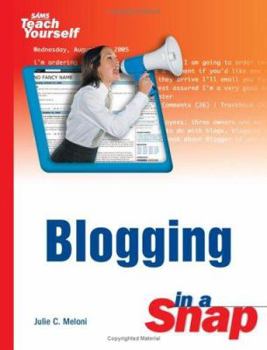 Paperback Blogging in a Snap Book