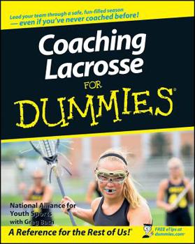Paperback Coaching Lacrosse For Dummies Book