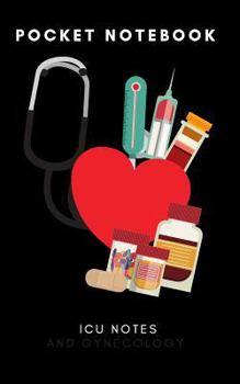 Paperback Pocket Notebook ICU Notes: 8x5 Softcover Lined Memo Field Note Book Journal Little Book