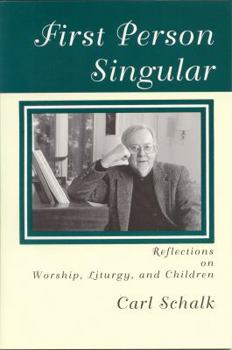 Paperback First Person Singular : Reflections on Worship, Liturgy, and Children Book
