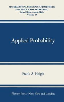 Paperback Applied Probability Book