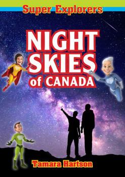 Paperback Night Skies of Canada Book