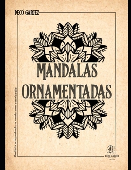 Paperback Mandalas Ornamentadas: Tattoo Design [Portuguese] Book