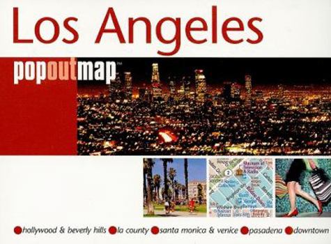 Map Los Angeles Popoutmap Book