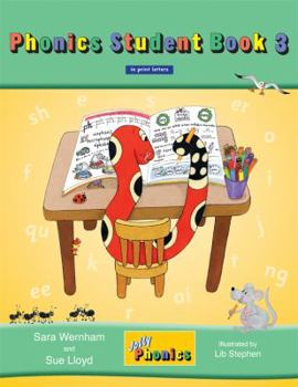 Paperback Jolly Phonics Student Book 3: In Print Letters (American English Edition) Book