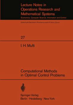 Paperback Computational Methods in Optimal Control Problems Book