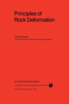 Paperback Principles of Rock Deformation Book