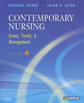 Paperback Contemporary Nursing: Issues, Trends & Management Book