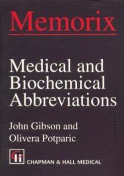 Paperback Memorix Medical and Biochemical Abbreviations Book