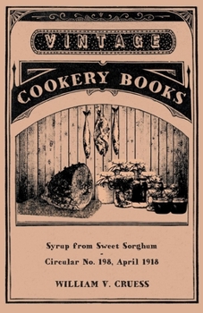 Paperback Syrup from Sweet Sorghum Book