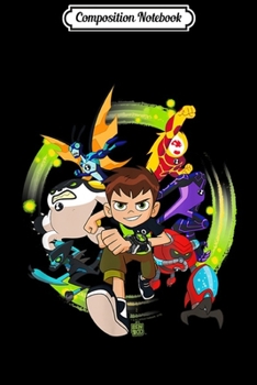 Paperback Composition Notebook: Ben 10 Hero Charge Journal/Notebook Blank Lined Ruled 6x9 100 Pages Book
