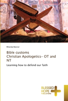 Paperback Bible customs Christian Apologetics- OT and NT Book