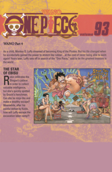 Library Binding Star of Ebisu. (One Piece, Vol. 93) Book