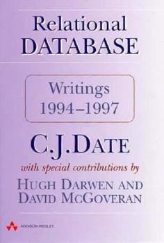 Relational Database Writings, 1994-1997 - Book  of the Relational Database Writings
