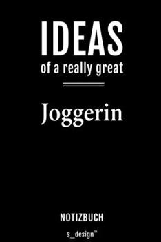 Notizbuch für Jogger  / Joggerin: Originelle Geschenk-Idee [120 Seiten  liniertes blanko Papier] (German Edition)