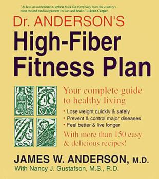Hardcover Dr. Anderson's High-Fiber Fit Plan Book