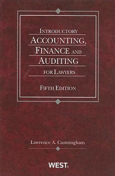 Paperback Introductory Accounting, Finance and Auditing for Lawyers Book