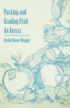 Paperback Packing and Grading Fruit - An Article Book