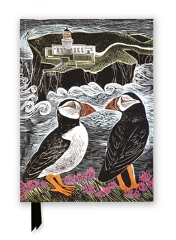 Misc. Angela Harding: Fair Isle Puffins (Foiled Journal) Book