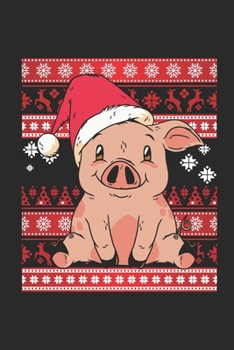 Paperback Ugly Christmas - Pig: Blank Lined Notebook - Journal for Ugly Christmas Gift And New Year Gift Idea Book